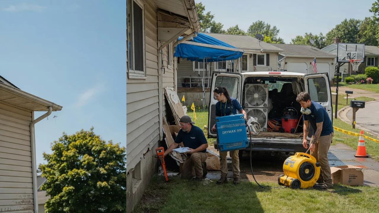 Ceiling Leak Cleanup in Sully, IA near me